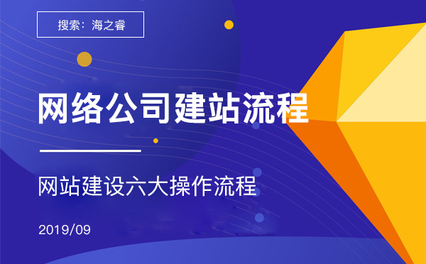 市場網絡公司網站建設六大操作流程